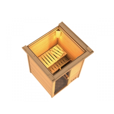 Karibu Sauna Nadja - 38 mm Massivholzsauna - 230 Volt