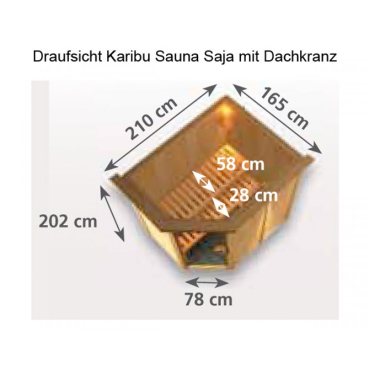 Karibu Saja Eckeinstieg 230 Volt