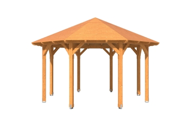 Skanholz Pavillon Lyon 2, Douglasie, natur