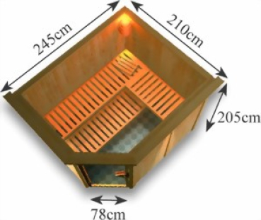 Preview: KARIBU MALIN Systemsauna