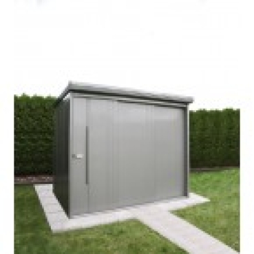 Wolff Metallgerätehaus NARJA 2519 Set mit Fussboden und Regalset