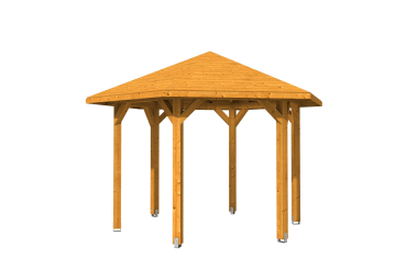 Preview: Skanholz Pavillon Nancy 2, Leimholz, eiche hell