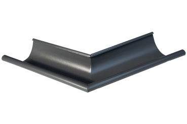 Preview: Regenrinnen-Set für Pavillon Nancy 1, Stahl, verzinkt u. anthrazit beschichtet