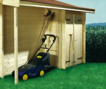 weka Schleppdach und Anbauschrank Gr. 1