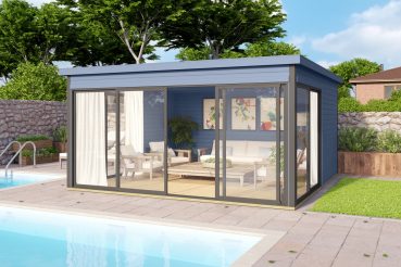Lasita Maja Gartenhaus Domeo 5
