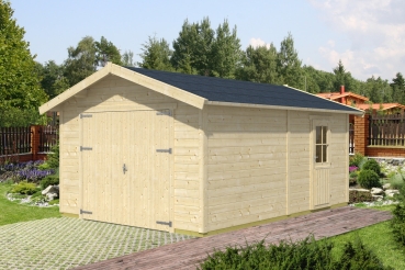 Skan Holz 28 mm Garage Holzgarage Visby 1/2/3