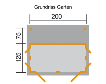 Weka Geräteschrank Garten [Q] Multi