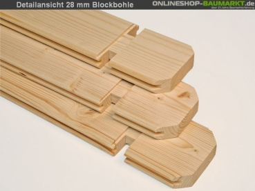 Preview: Wolff Finnhaus Anbauschuppen 1526 Satteldach