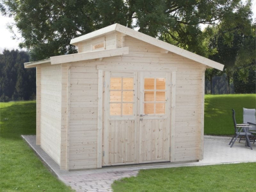 Wolff Finnhaus Birte 3030 Typ 2 mit Halbglastür