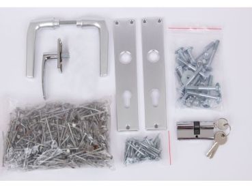 Wolff Finnhaus Stufendachhaus Birte 2722 mit Halbglas-Tür (Typ 2)