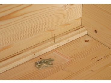 Preview: Wolff Finnhaus Stufendachhaus Birte 2722 Typ 5 mit Milchglas-Tür