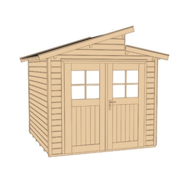 Weka Gartenhaus 226 Gr. 2 in 21 mm