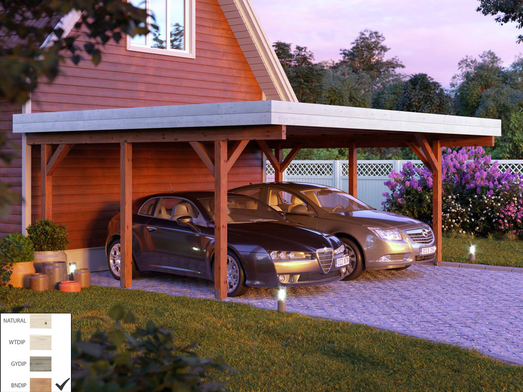 Woodhome Ch Tun Sie Sich Etwas Gutes Mit Holz Neomax Doppel Carport Kassel 20 6 M Naturbelassen