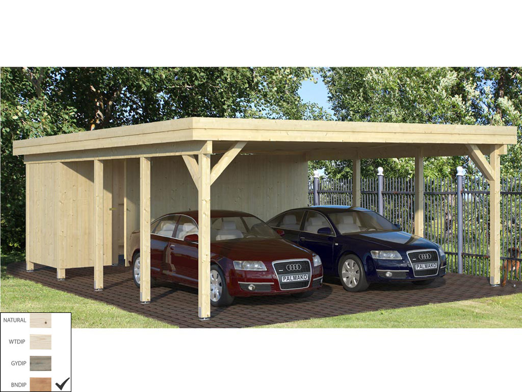 Woodhome Ch Tun Sie Sich Etwas Gutes Mit Holz Neomax Doppel Carport Kassel 40 6 M Naturbelassen Ohne Anbau