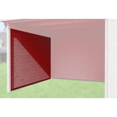 Weka Seitenwand für Anbau 240 cm tief für Designhaus 126, 172
