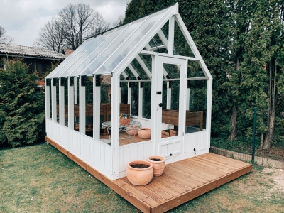 Palmako Glashaus Modell Emilia 8,2 m²