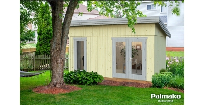 Palmako Holz-Gartenhaus Simone 13,6 NO Natur 502 cm x 330 cm