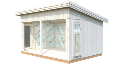 Palmako Holz-Gartenhaus Annabel 13,4 Kit NO Natur 502 cm x 330 cm