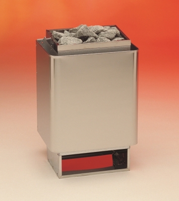 Saunaofen HOTLINE 34 A  in Wandausführung 7,5 kW Edelstahl