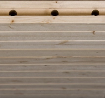 Weka Premium Massivholzsauna BERGEN/530 HT / GT Grösse 1