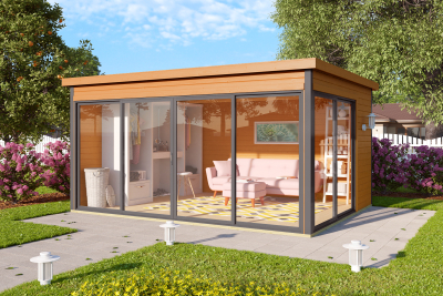 Lasita Maja Gartenhaus Domeo 4