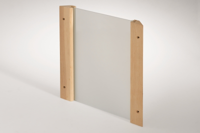 Eckblendschirm Design für Sauna