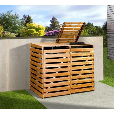 Weka Mülltonnenbox für 2 max. 240 Liter Tonnen - 19 mm