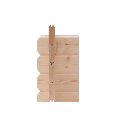 Karibu Gartenhaus Qubic 2 mit Schiebetür - 19 mm