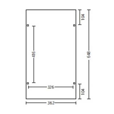 Skanholz Design-Einzel-Carport Westerwald B362 x T648cm