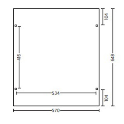 Skanholz Design-Doppel-Carport Westerwald B570 x T648cm