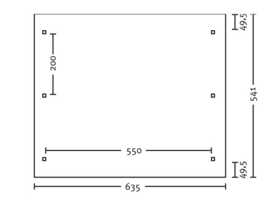 Design-Doppel-Carport Bogendach Typ Franken 635 x 541cm