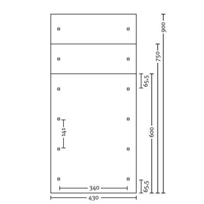 Satteldach-Einzel-Carport ca. B:430 x T:750cm mit Dachschalung