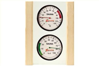 Weka Set Hygrometer und Doppelthermometer