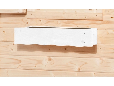 Weka Blumenkasten 60 cm weiss