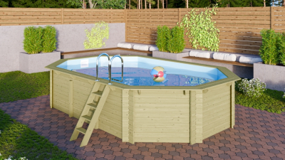 Karibu Gartenpool Modell 4 Variante A