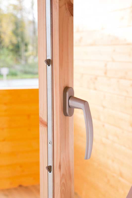 Wolff Gartenhaus Lotta 3636 XL in 44mm