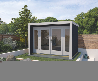 Weka Gartenhaus 263 mit großer Glasfront - 28 mm  Grösse 2