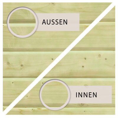 Karibu Gartenpool Modell X2 mit Terrasse in kdi