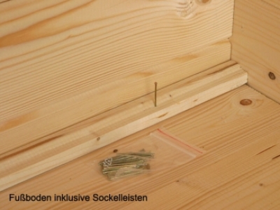 Gartenhaus Betty 44-C incl. Fussboden