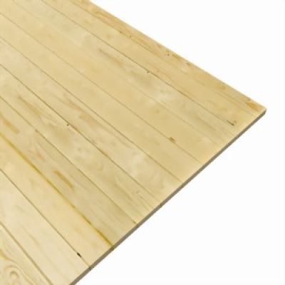 KARIBU Fussboden für Sockelmass 3,40 x 3,10 m