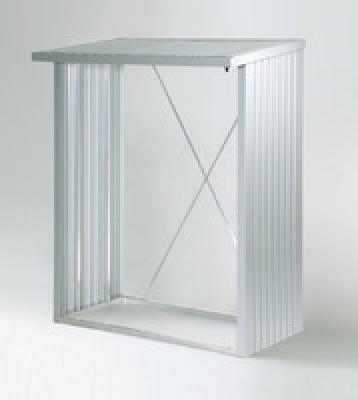 Biohort Metallbox WoodStock 150 Silber-Metallic