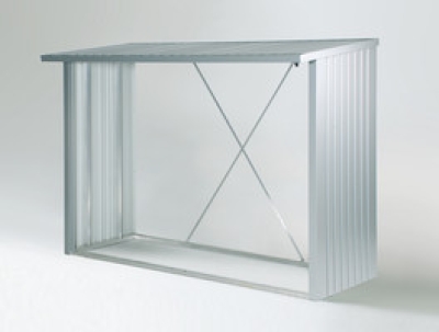 Biohort Metallbox WoodStock 230 Silber-Metallic