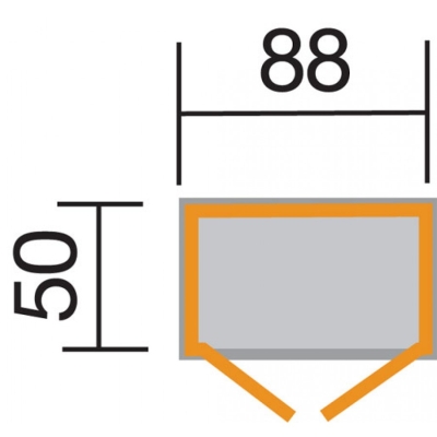 Weka Garten- und Terrassenschrank 195 B