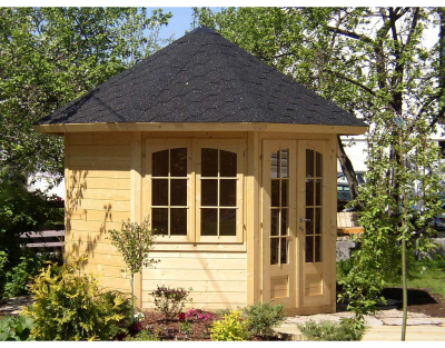 NEOMAX Pavillon Veronica 2 in 28mm 6,7 qm naturbelassen