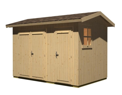 Palmako Gerätehaus Olaf 6,6 m² naturbelassen