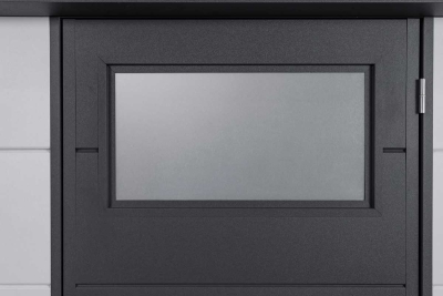 Metall-Gerätehaus Eska 2121 Weiß - Kopie