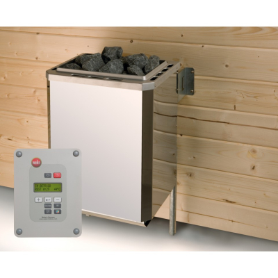 Weka Technikpaket inkl. 9 kW BioAktiv Ofen, Anschlusskabel und Steuergerät