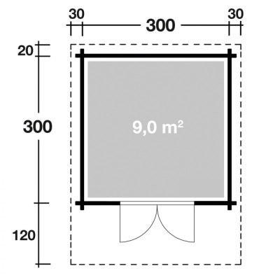 Wolff Finnhaus Blockbohlenhaus Maren 34-A/B/C
