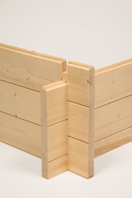 Wolff Finnhaus Gartenhaus Pia 3024 Typ 4 in 34mm