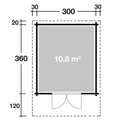 Wolff Finnhaus Blockbohlenhaus Maren 34-A/B/C